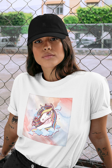 Koszulka z naszywką Unicorne 02