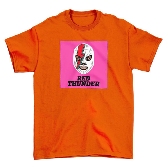Koszulka z naszywką Red Thunder