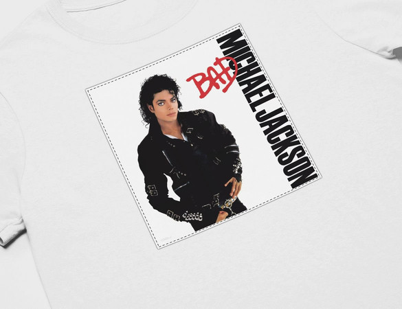 Koszulka z naszywką Michael Jackson 04