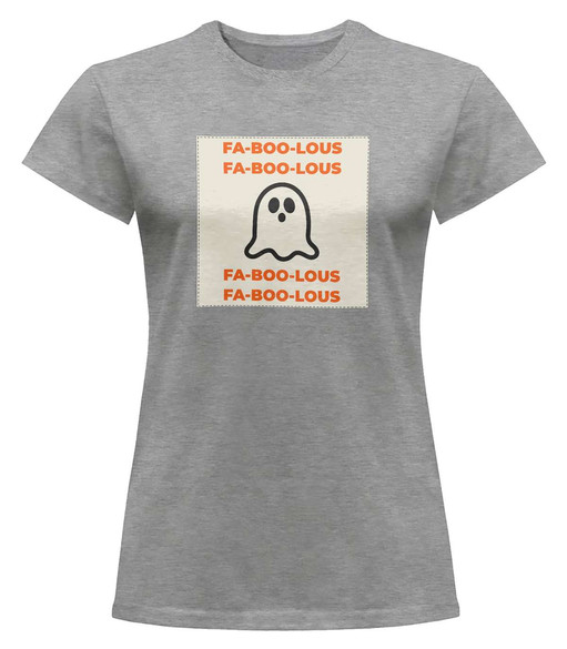 Bluzka damska z naszywką FA-BOO-LOUS
