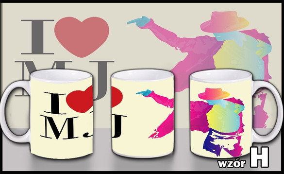 KUBEK MICHAEL JACKSON WZORY PREZENT 