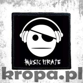 Naszywka MUSIC PIRATE
