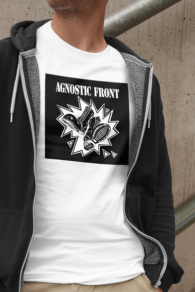 Koszulka z naszywką Agnostic Front 03