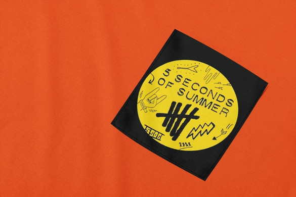 Koszulka z kieszonką 5 SECONDS 1