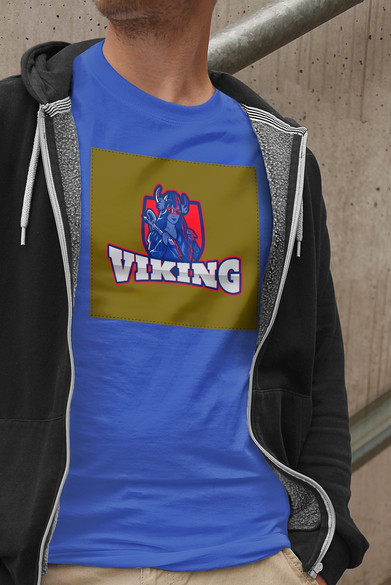 Koszulka z naszywką  VIKING