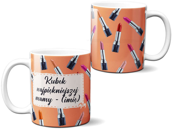 Kubek na Dzień Matki dla Mamy DODAJ NAPIS!