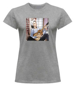 Bluzka damska z naszywką Audrey Hepburn 01