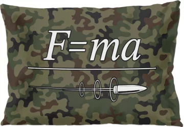 Poduszka dla strzelca F= ma 60x40cm