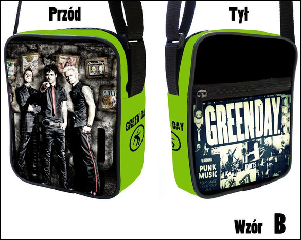 Torba Listonoszka GREEN DAY- OUTLET