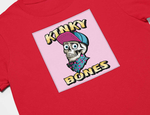 Koszulka z naszywką  Kinky