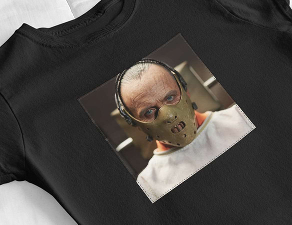 Bluzka damska z naszywką Hannibal Lecter