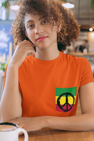 Koszulka z kieszonką PACYFKA RASTA