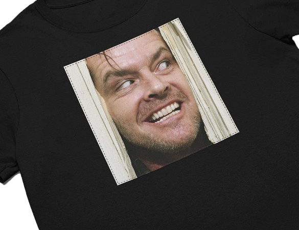 Koszulka z naszywką Lśnienie Nicholson Door