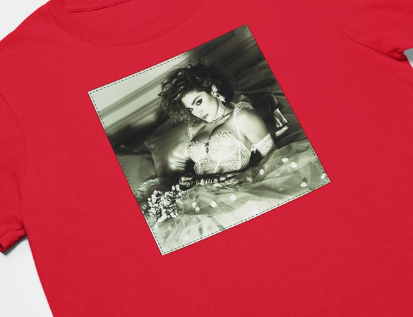 Koszulka z naszywką MADONNA young 02