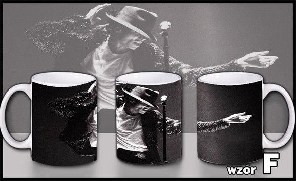 KUBEK MICHAEL JACKSON WZORY PREZENT 