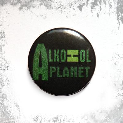 Przypinka ALKOHOL PLANET