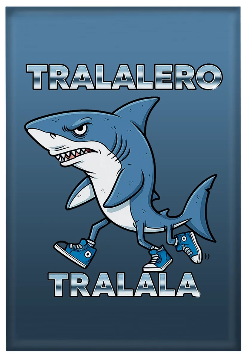 Magnes Italian Brainrot Tralalero Tralala