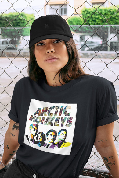 Koszulka z naszywką Arctic Monkeys 01