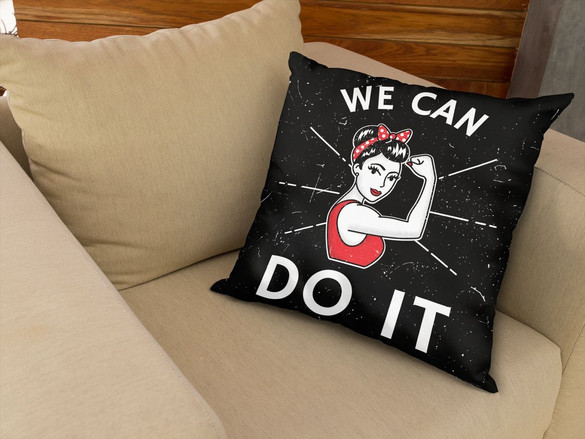 Poduszka We Can Do It