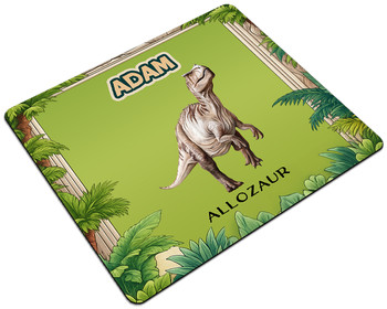 Podkładka Dinozaury Allozaur z dowolnym imieniem 24x19cm