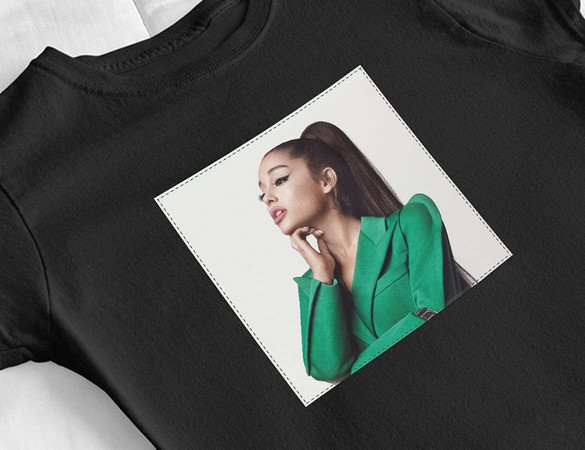 Bluzka damska z naszywką ARIANA GRANDE 01