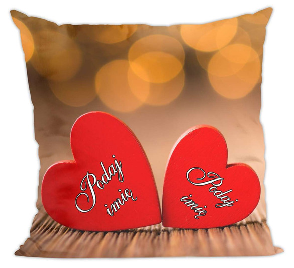 Poduszka na Walentynki DODAJ NAPIS