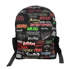 Plecak Szkolny METAL BANDS Dodaj napis!