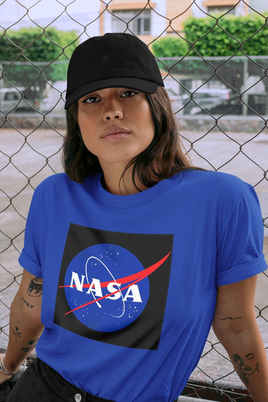 Koszulka z naszywką NASA logo