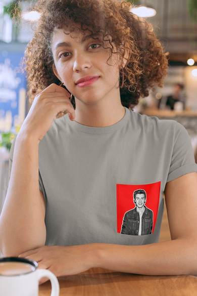 Koszulka z kieszonką SHAWN MENDES 2
