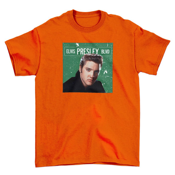 Koszulka z naszywką Elvis Presley 03