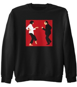 Bluza z naszywką Pulp Fiction Dance