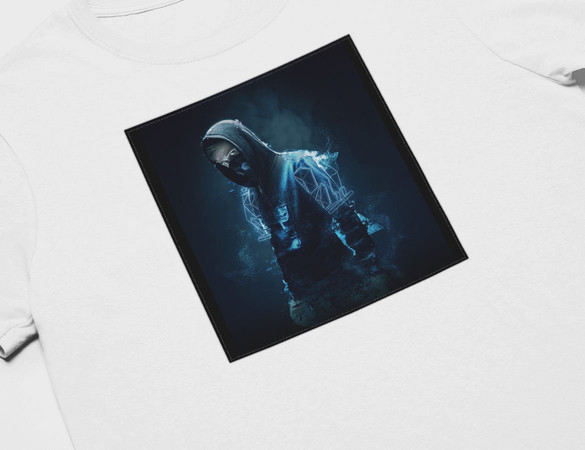 Koszulka z naszywką Alan Walker