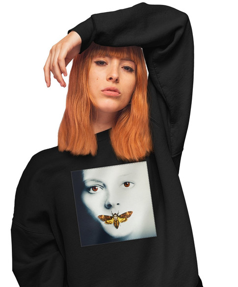 Bluza z naszywką Milczenie owiec plakat