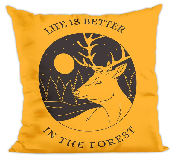 Poduszka Life is better...