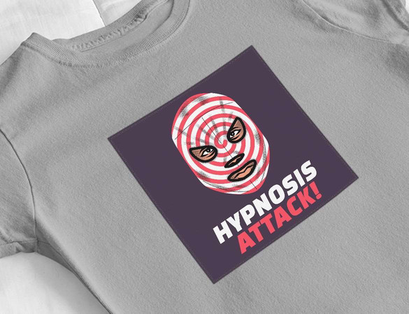 Bluzka damska z naszywką Hypnosis attack