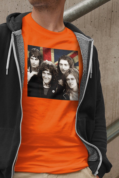 Koszulka z naszywką Queen Zespół