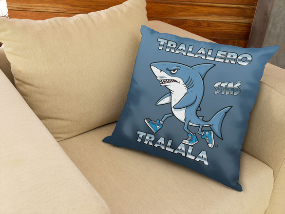 Poduszka Italian Brainrot Tralalero Tralala 