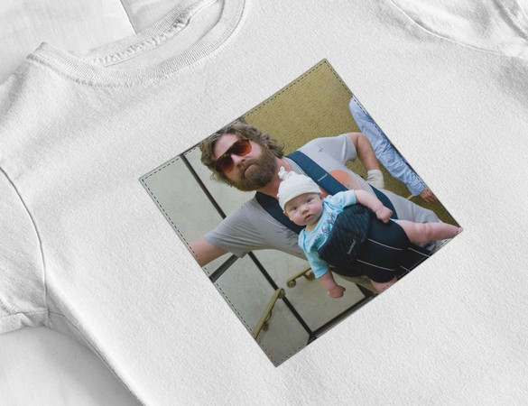 Bluzka damska z naszywką Kac Vegas Alan&Baby