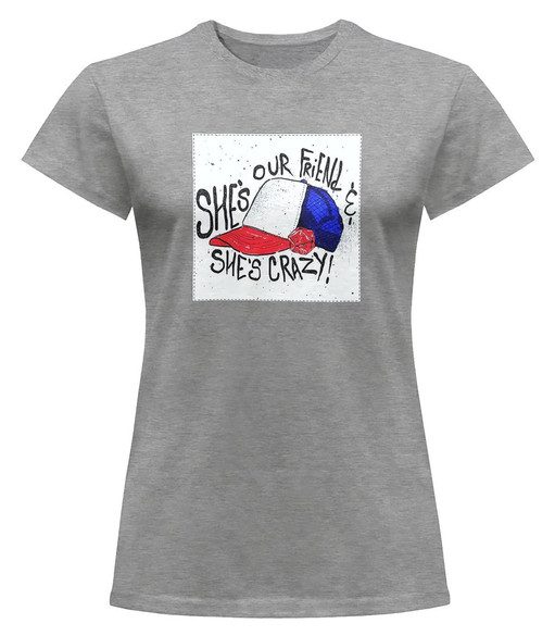 Bluzka damska z naszywką Stranger Things Cap