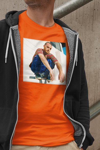 Koszulka z naszywką Euphoria Fezco