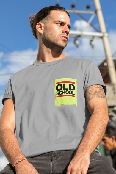 Koszulka z kieszonką OLD SCHOOL 2