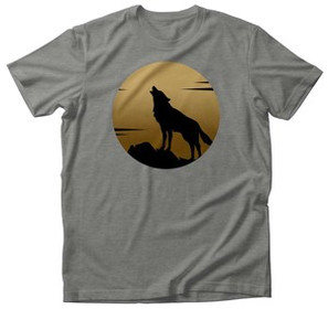 Koszulka WILK KSIĘŻYC WOLF MOON