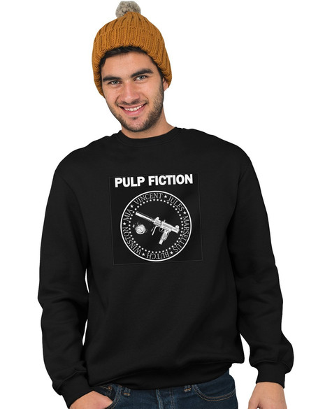Bluza z naszywką Pulp Fiction Gun