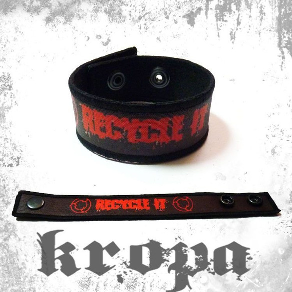 Opaska na rękę - RECYCLE IT