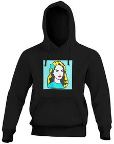Bluza z naszywką LANA DEL REY  pop art