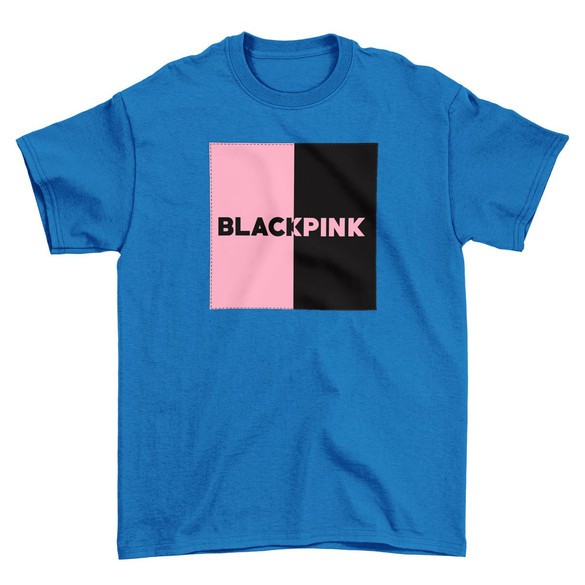 Koszulka z naszywką BLACKPINK logo