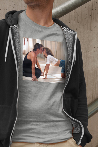 Koszulka z naszywką Dirty Dancing Kiss