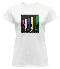 Bluzka damska z naszywką BTS Wings