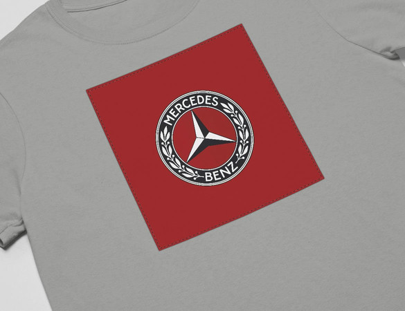 Koszulka z naszywką Mercedes BENZ