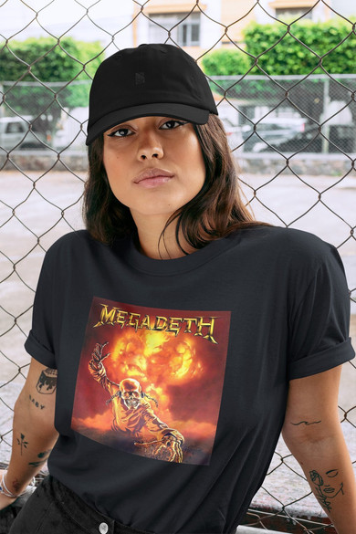 Koszulka z naszywką Megadeth 